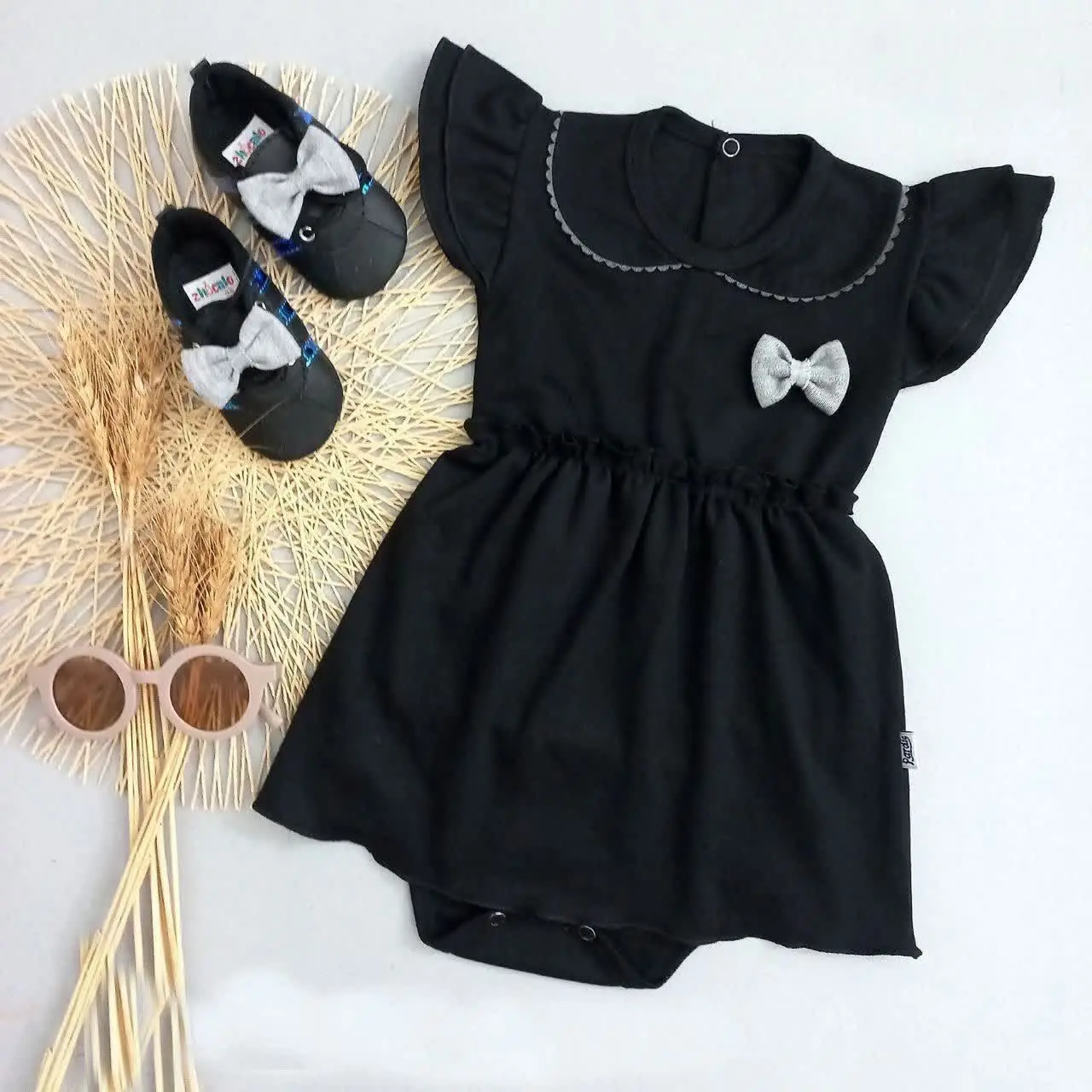 بادی پیراهن دامن دار دخترانه
