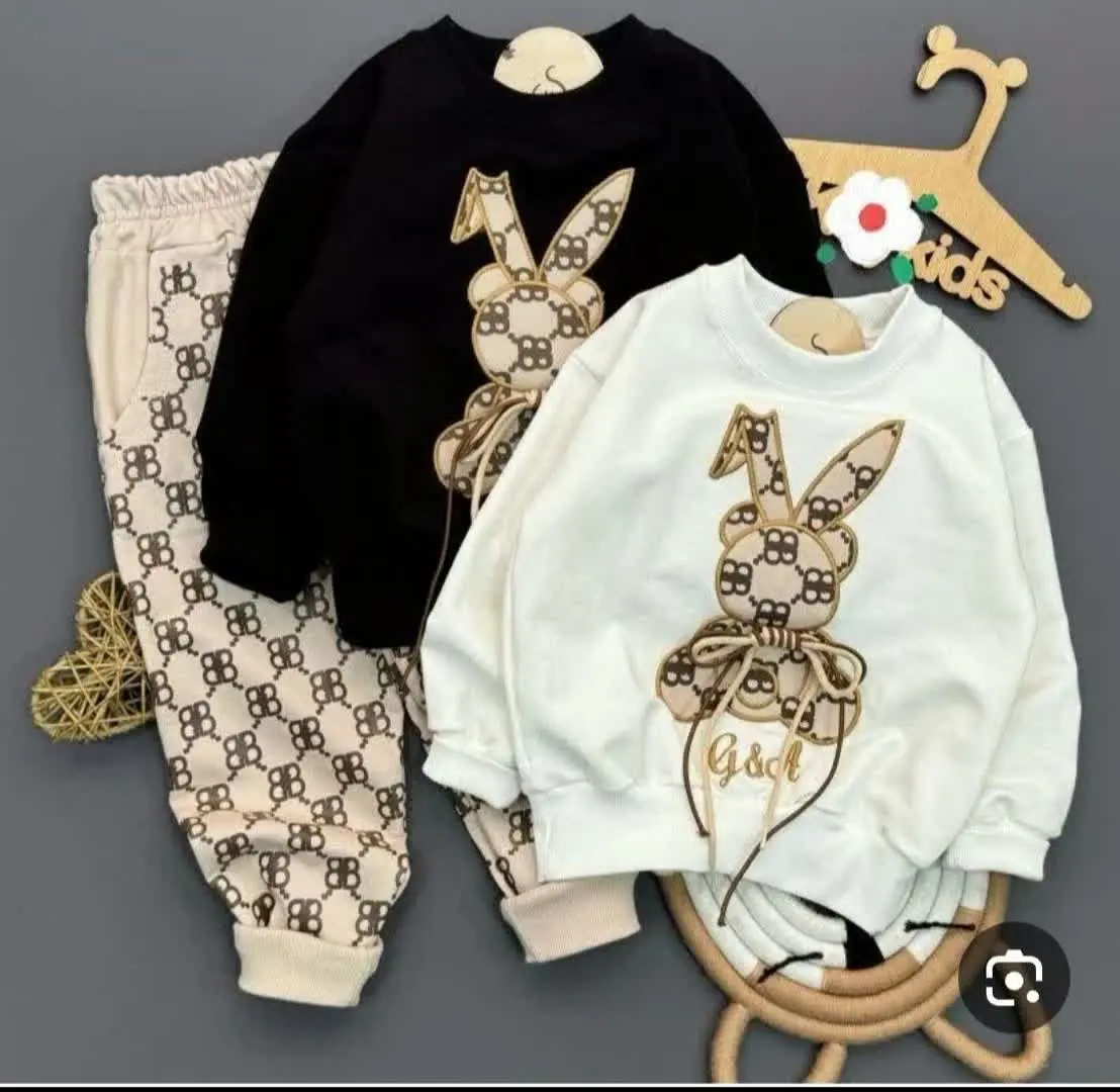 بلوز وشلوار دخترانه بنددار