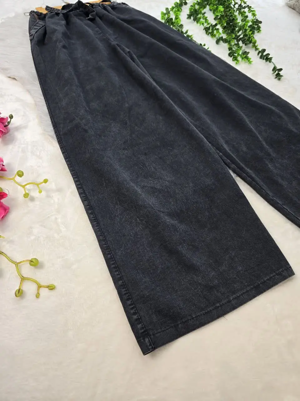 🌸 نام: شلوار بگ کاغذی بیگ
