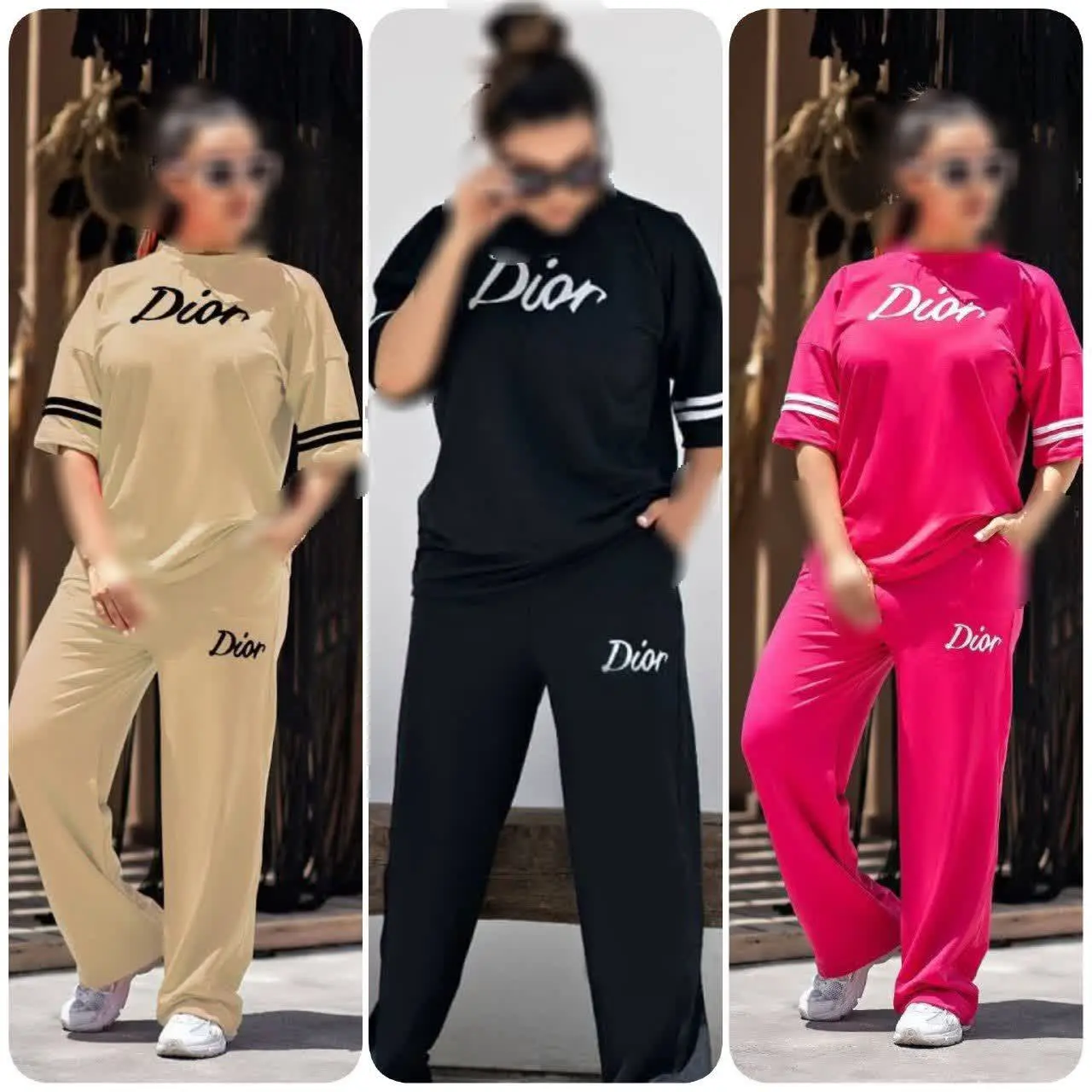 ❤️نام: تیشرت و شلوار Dior ۱۶
