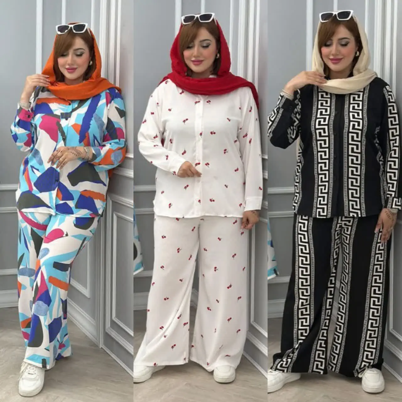 نام: ست مانتو و شلوار نسیم
