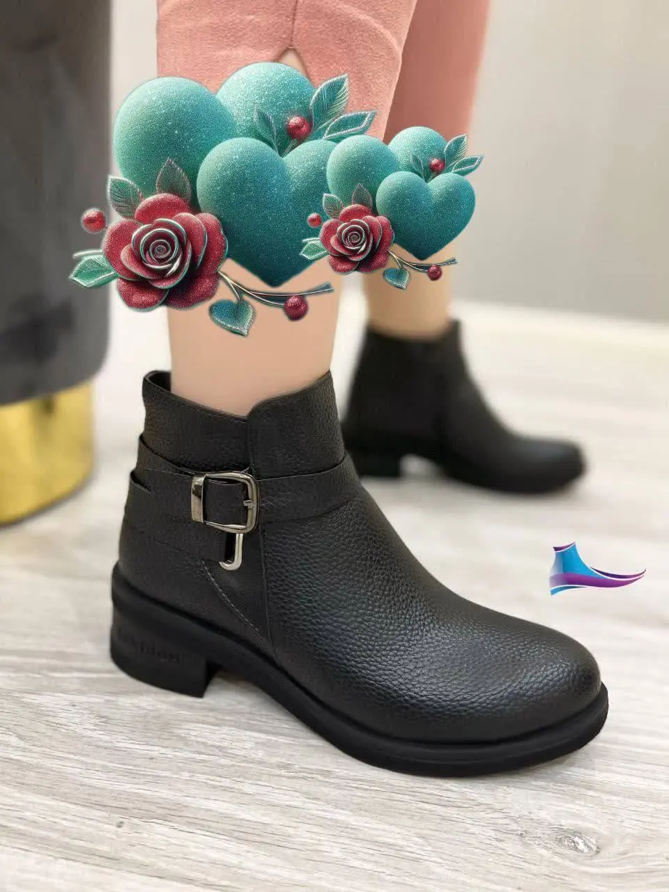 نیم بوت بغل سگک