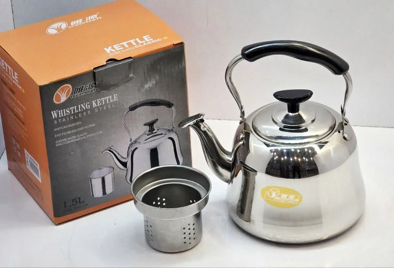 ✅ کتری تک استیل ۱٫۵ لیتری K...