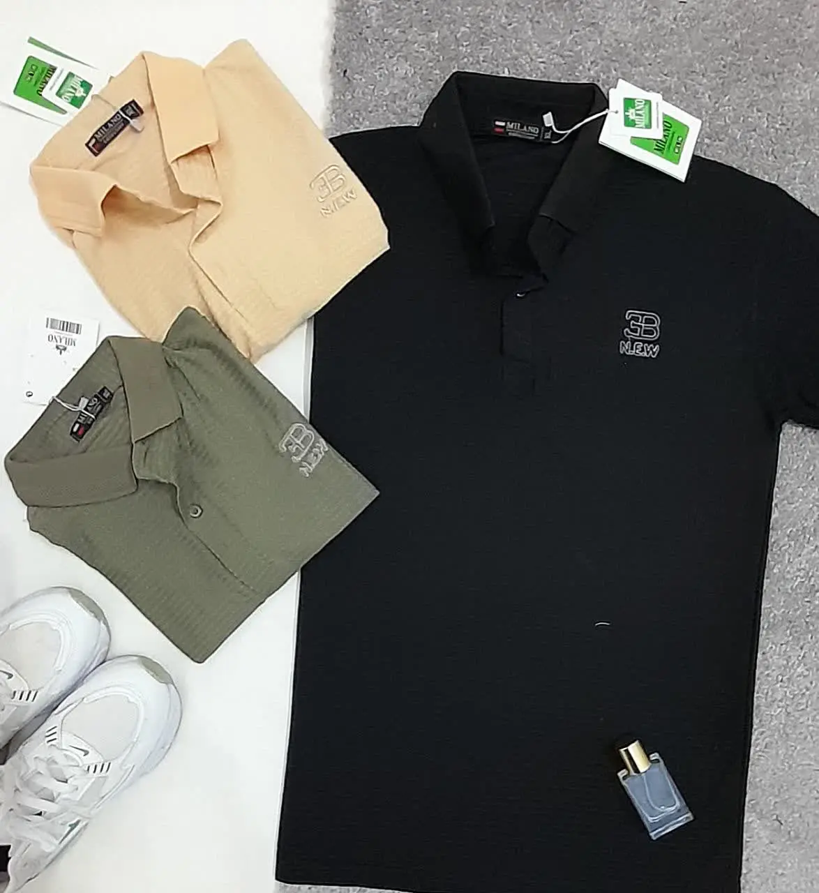 تیشرت مردانه یقه دار 
