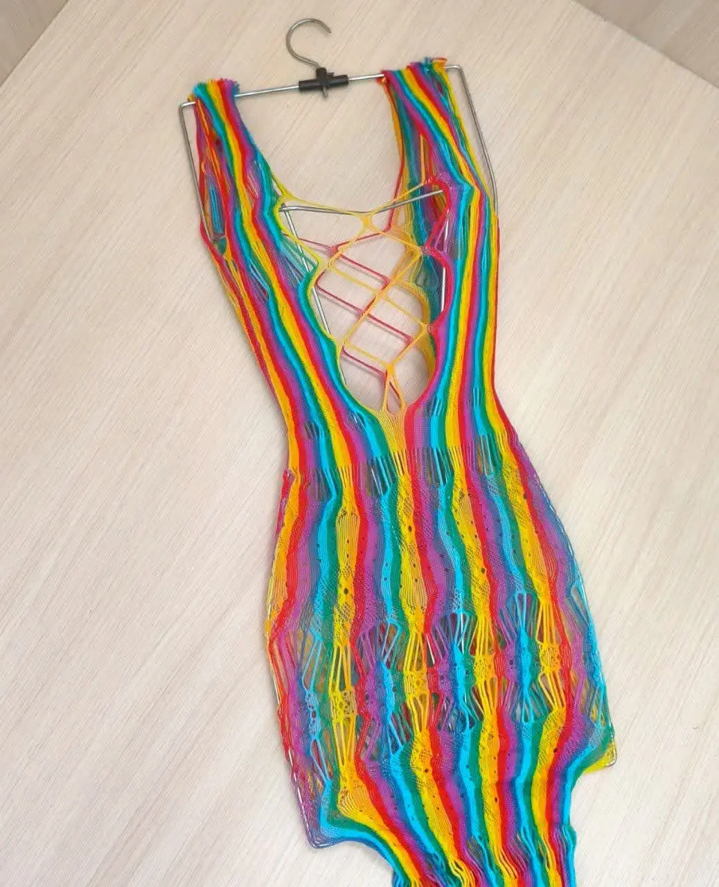 😍 یه بادی دامنی هفت رنگ که...