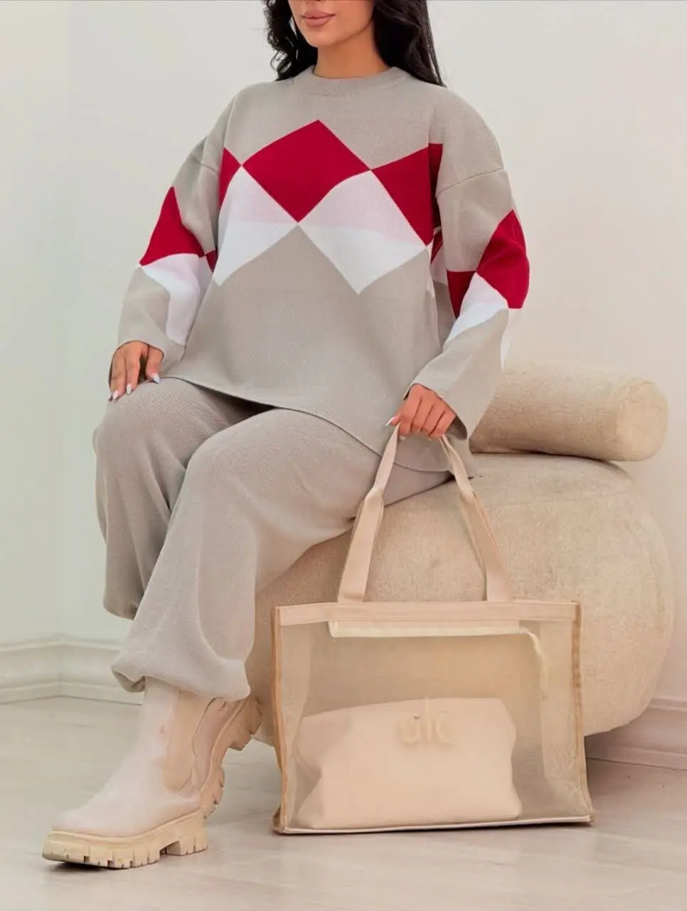 ست بافت لوزی