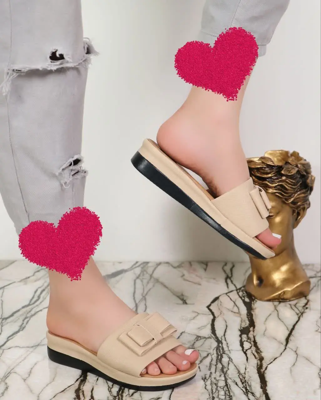 دمپایی پاپیونی
