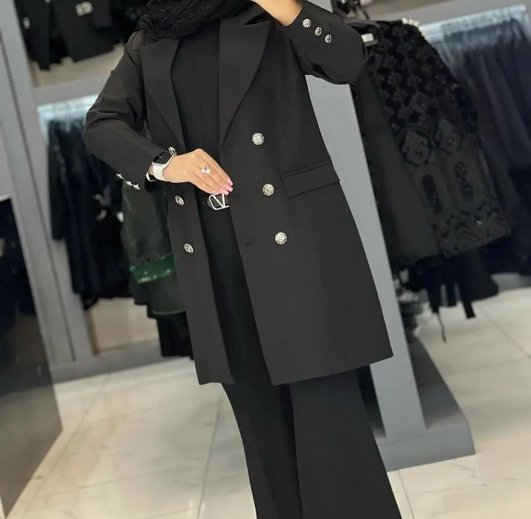 مانتو مدل شش دکمه سایز بزرگ...