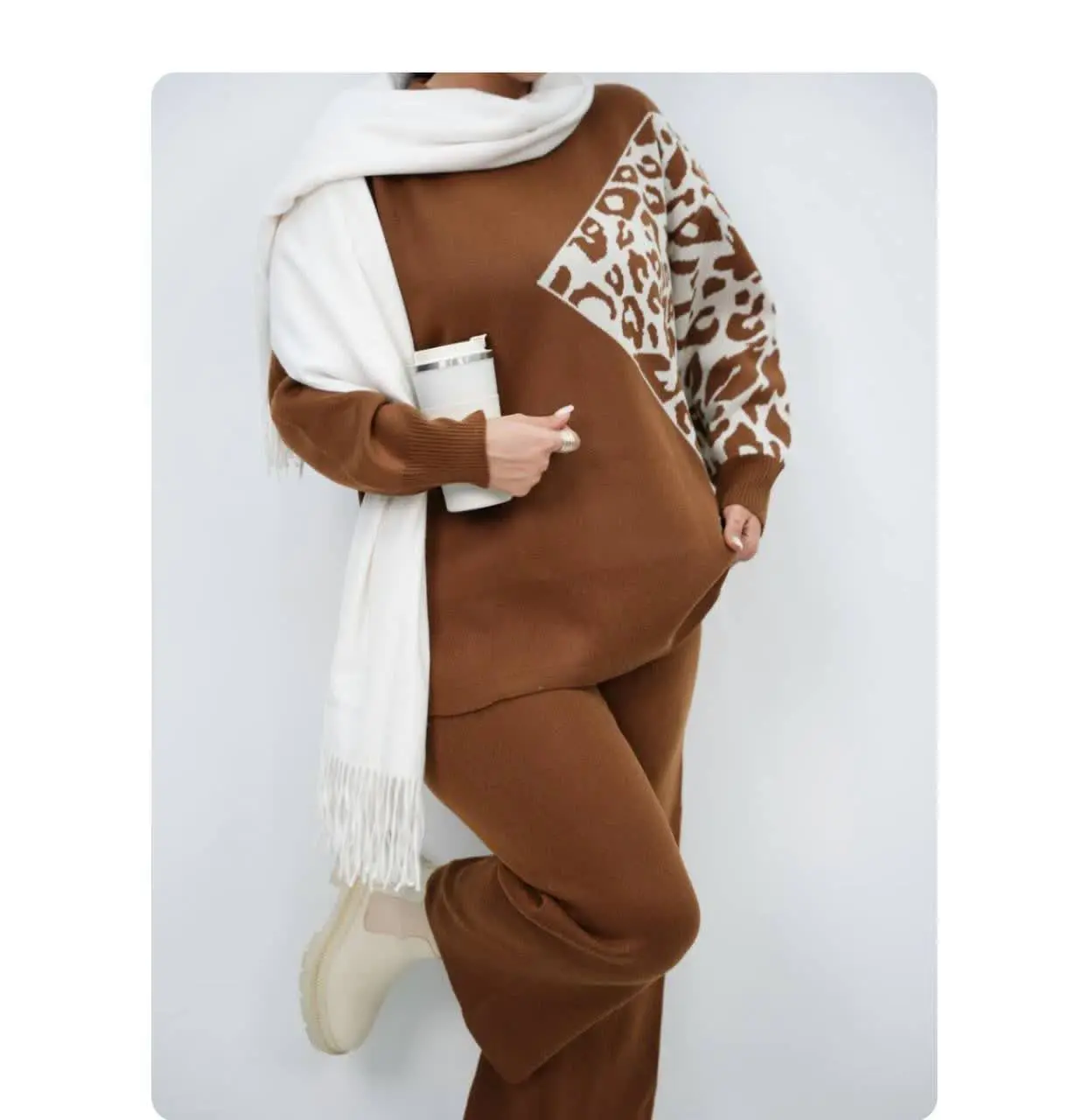 👚 نام: ست بافت پلنگی