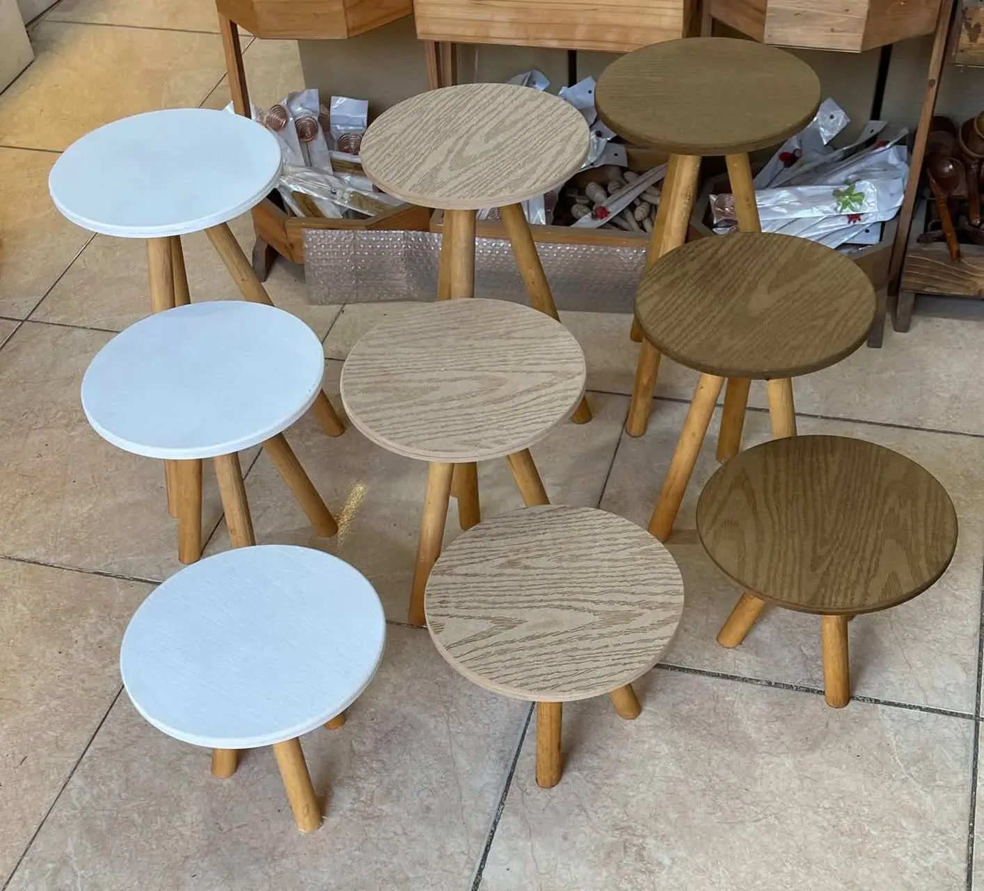 میز سه سایز باهم
