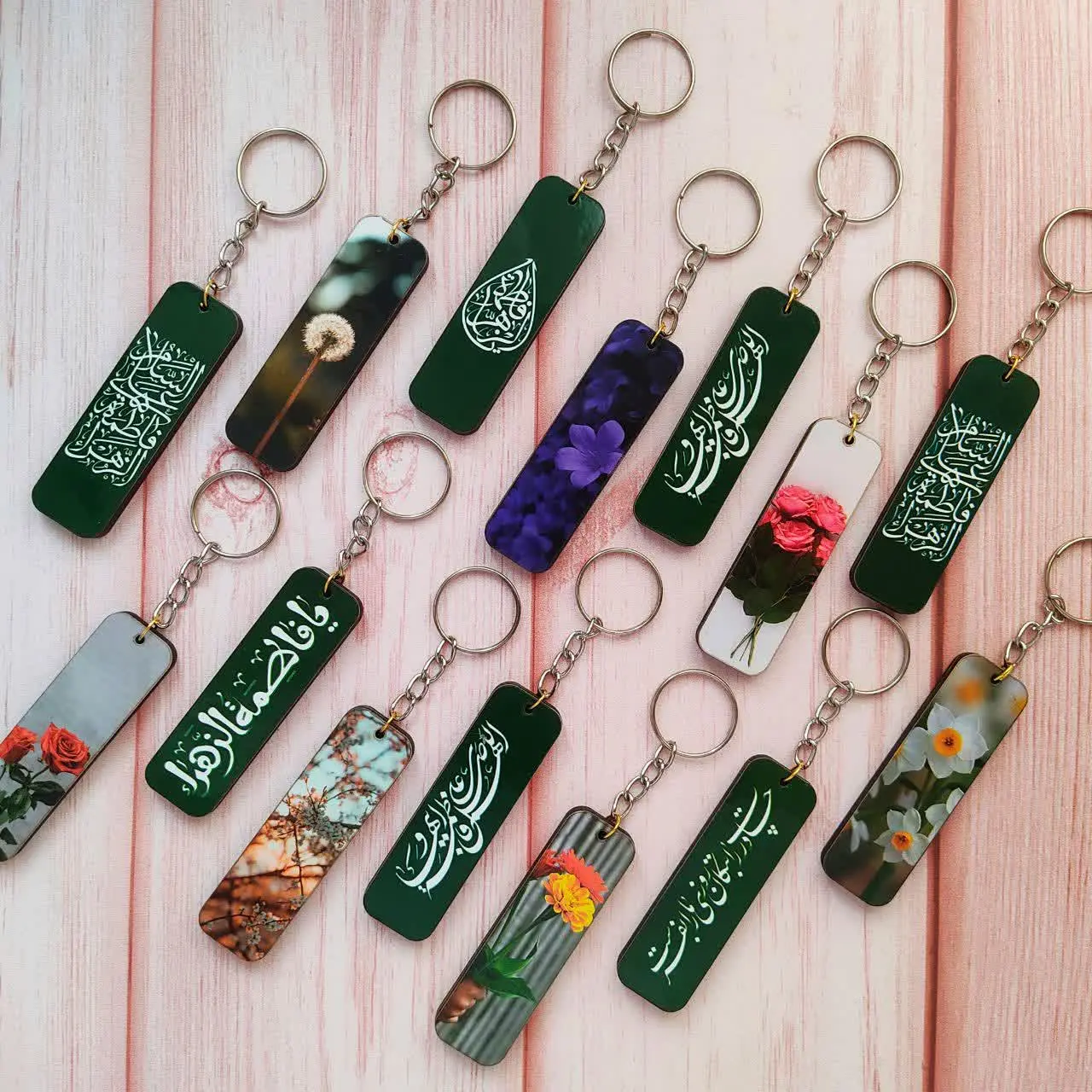 ✅ سرکلیدی چوبی دو طرفه فاطمی 😍