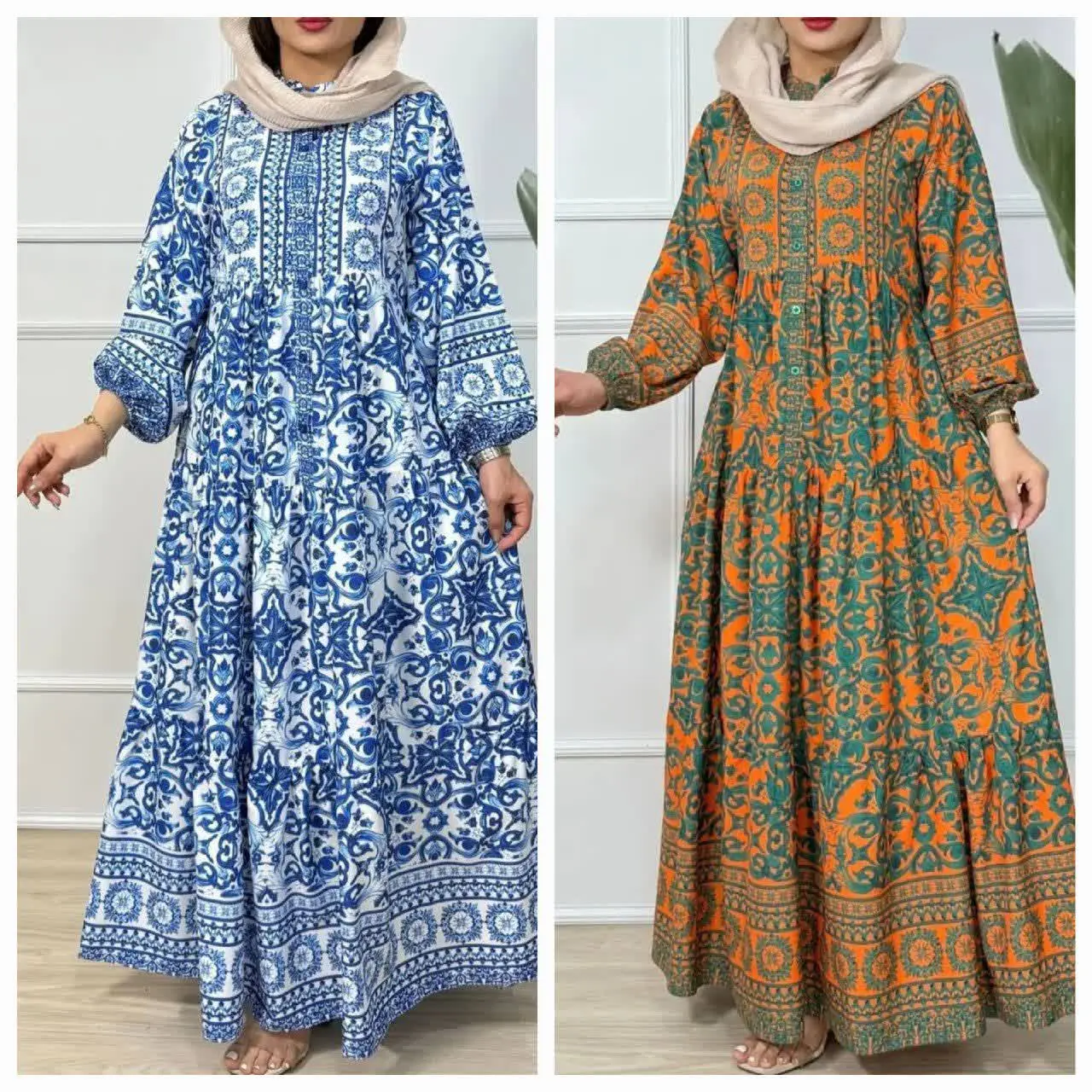 🛍نام: پیراهن ساحلی قواره دار🍃