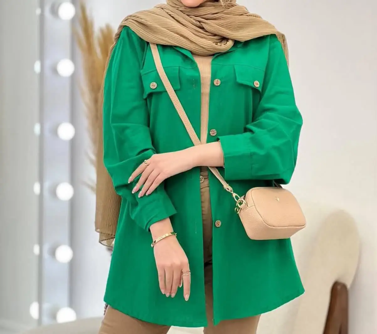 🛍نام: مانتوبغل زیپ🌱
