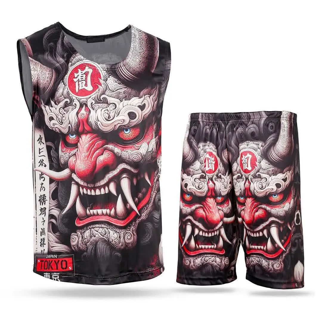 ست رکابی و شلوارک Devil مدل ۳۶۴۴ 
