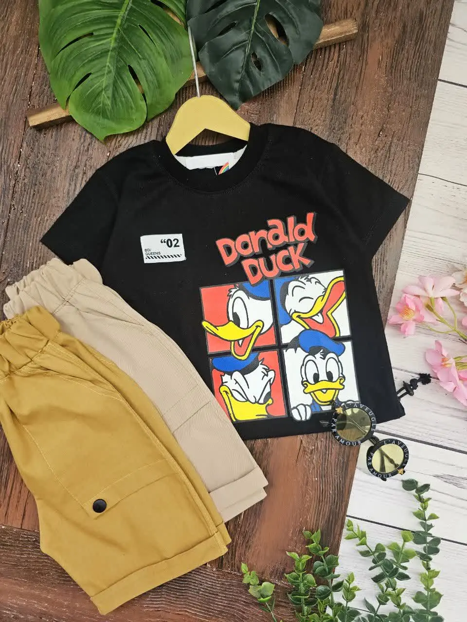 تیشرت و شلوارک پسرانه Donald
