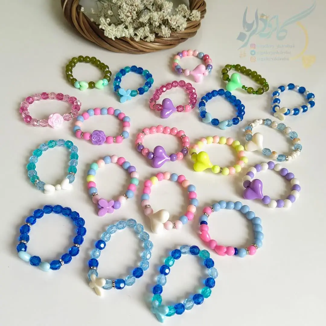 ⚜دستبند‌های رنگی منگی دخترانه ⚜
