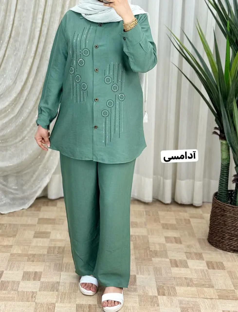 ست شومیز شلوار نگین