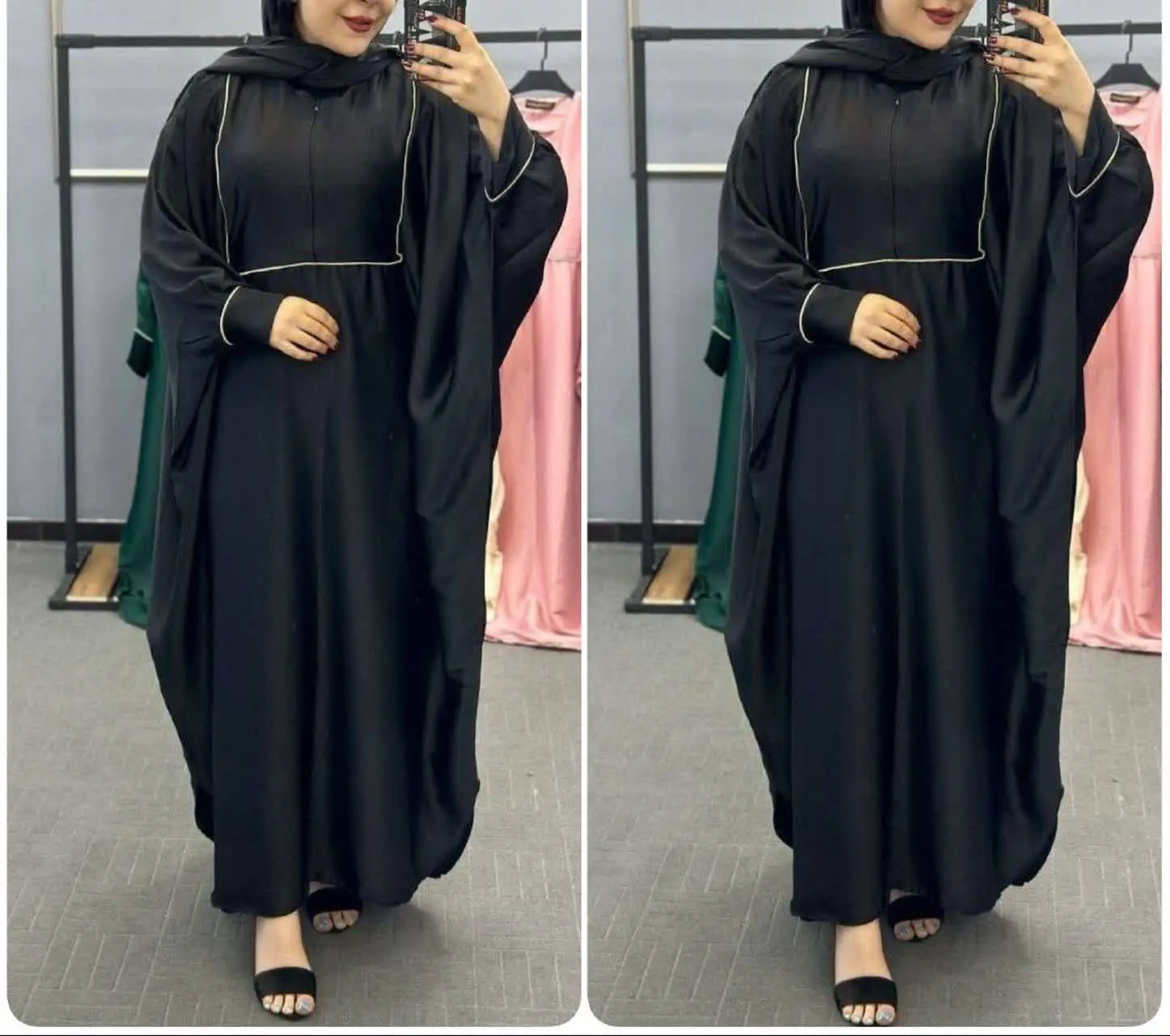 🌹نام: مانتو عبایی مدل پریسا
