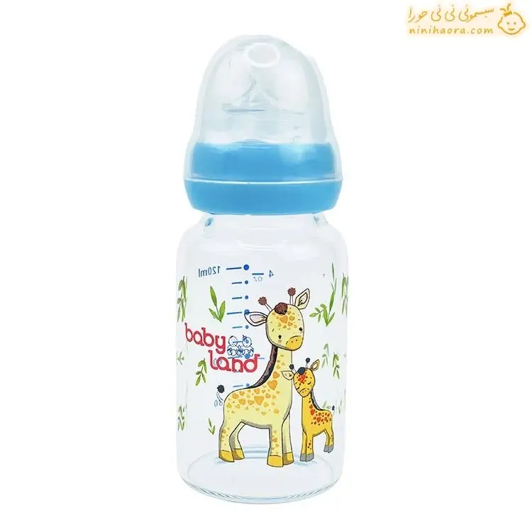 شیشه شیر پیرکس ۱۲۰ میل آبی...