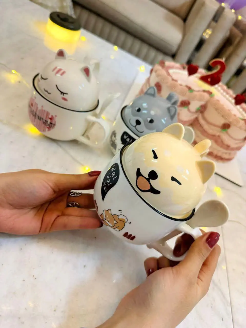 از درب به عنوان پیاله هم میتوان استفاده کرد
