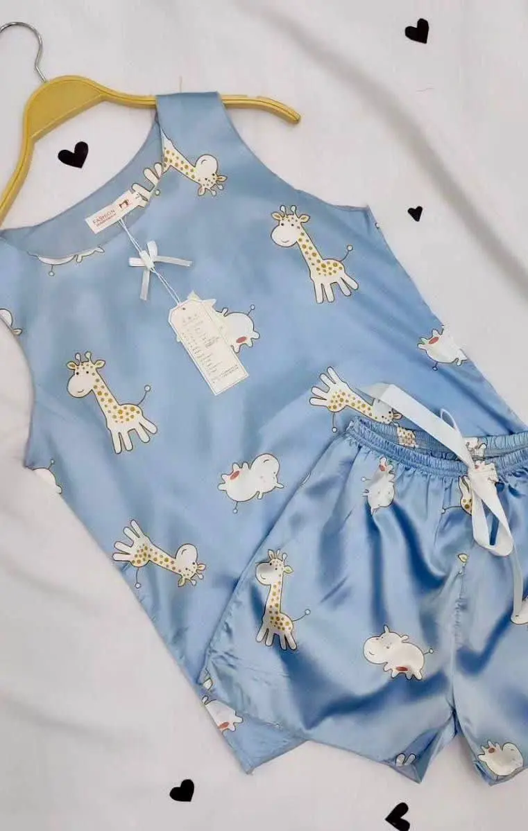 😴دخترانه ستخواب و راحتی ساتن