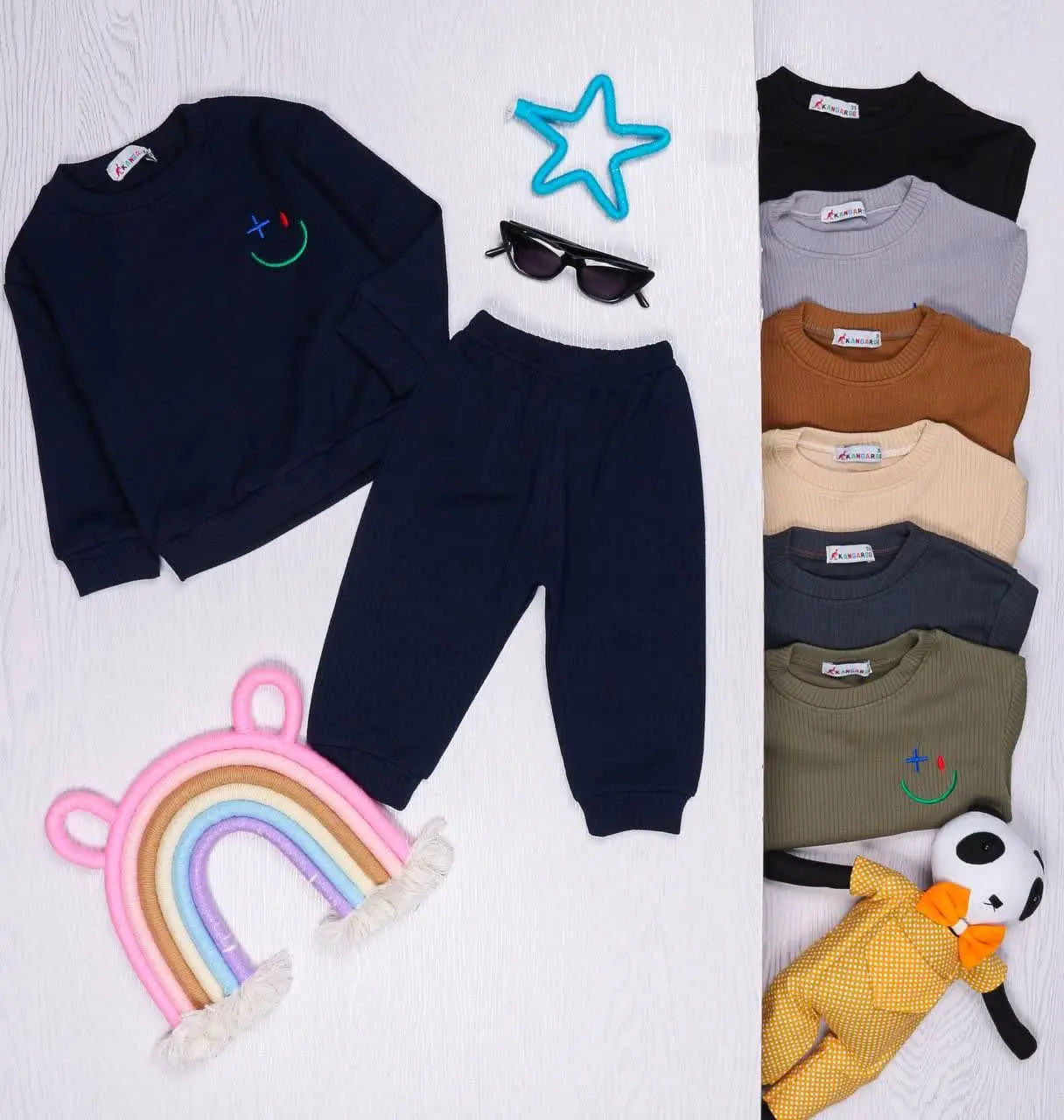 👯 بلوز شلوار بیسکوییتی لبخند 👯