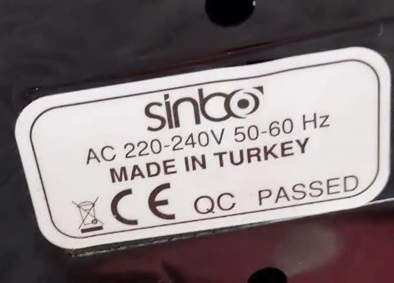 پلوپز زودپز برقی سینبو ترکیه‌ای اصل 
