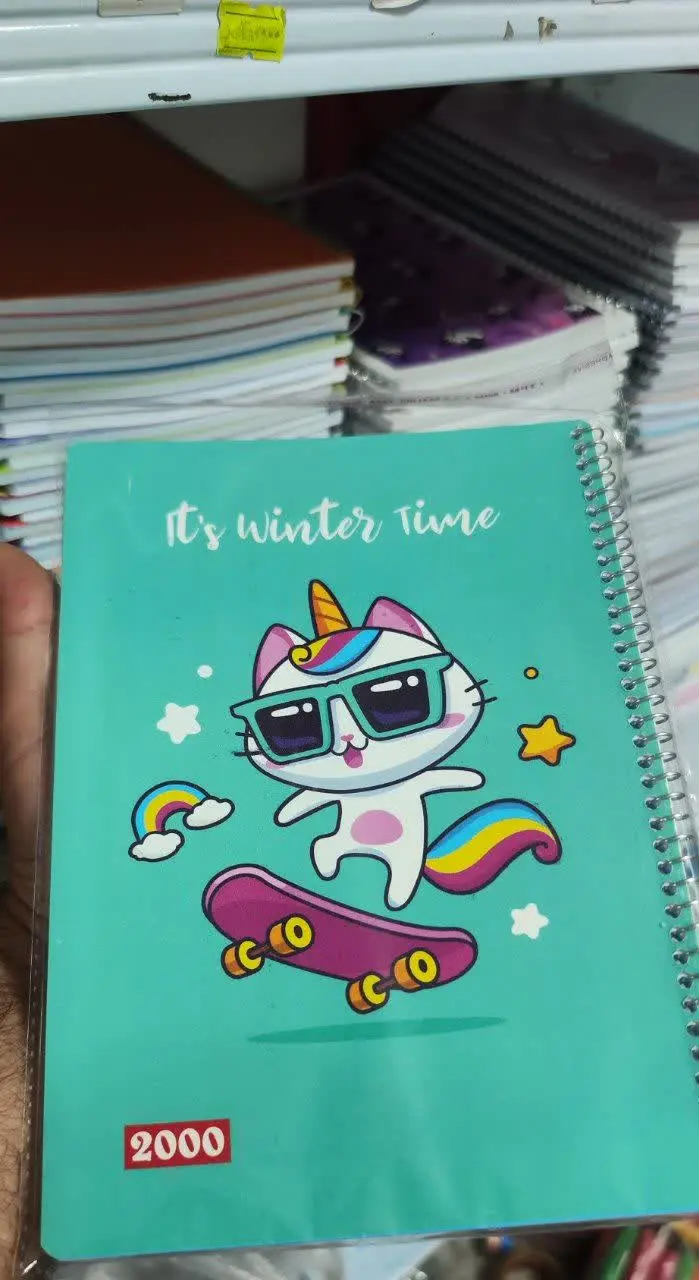 دفتر شطرنجی خانه درشت ۵۰ برگ