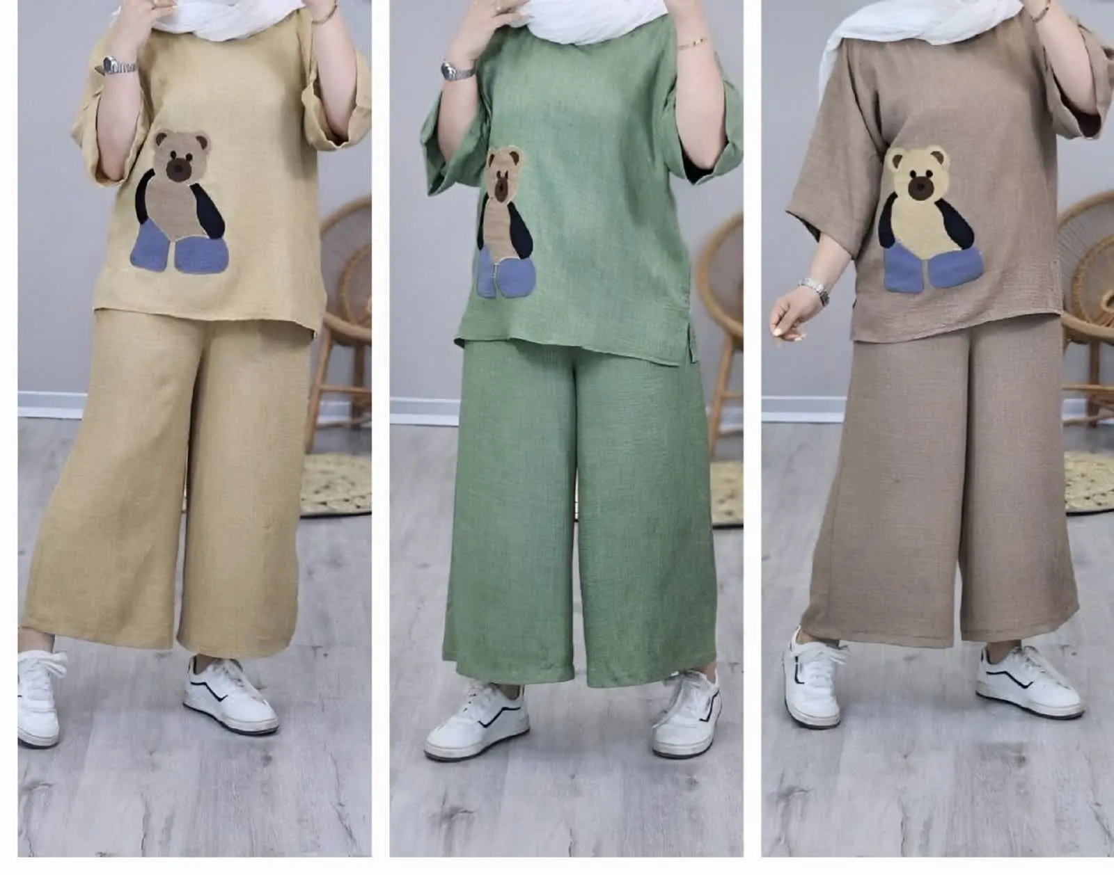 🛍نام: ست شومیزشلوار تدی 🌱
