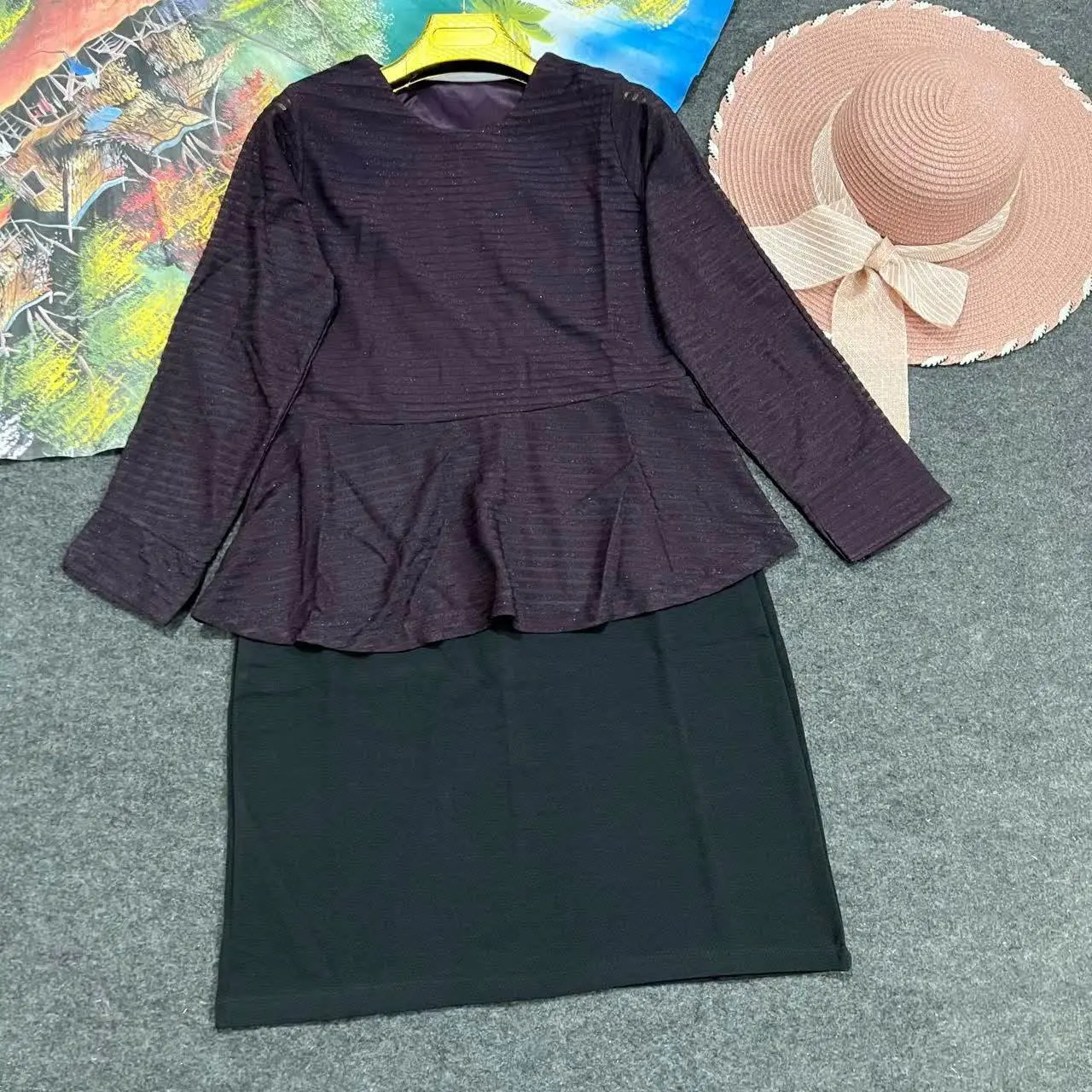 👚نام: کت دامن متصل به هم
