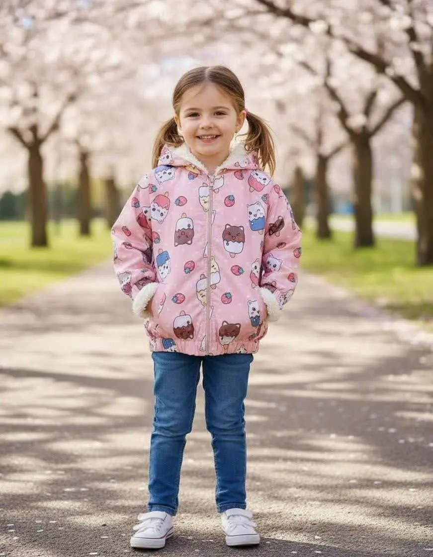 🎄سویشرت بارونی داخل خز بستنی⭐️