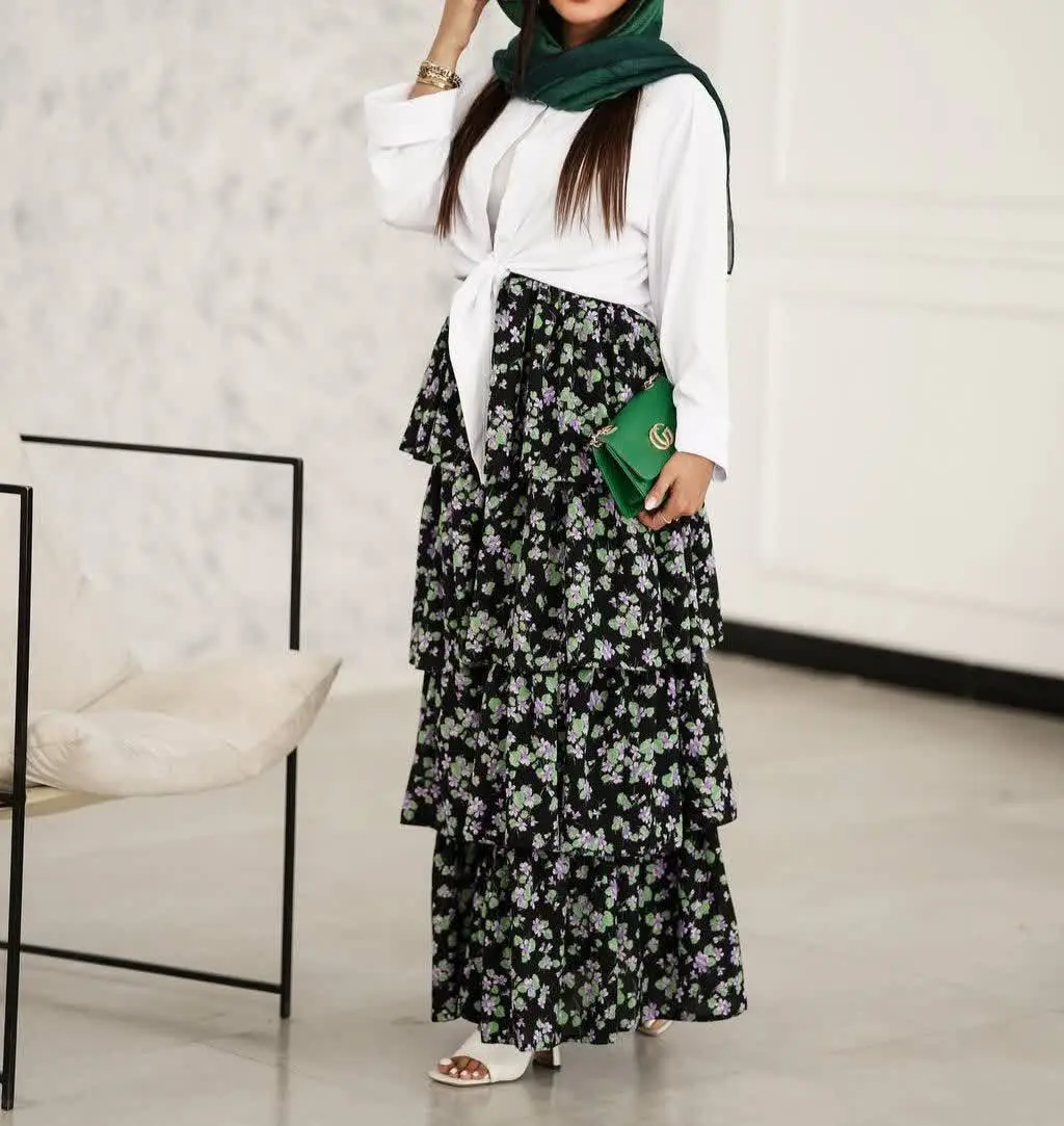  مدل؛ شومیزدامن طبقه ایی 😍
