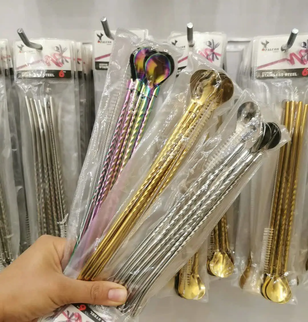 💥نی شربت استیل مارپیچ 
