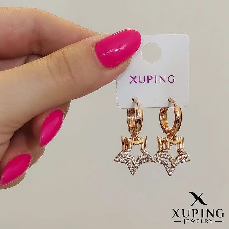 ❇️ گوشواره دو ستاره نیم نگی...