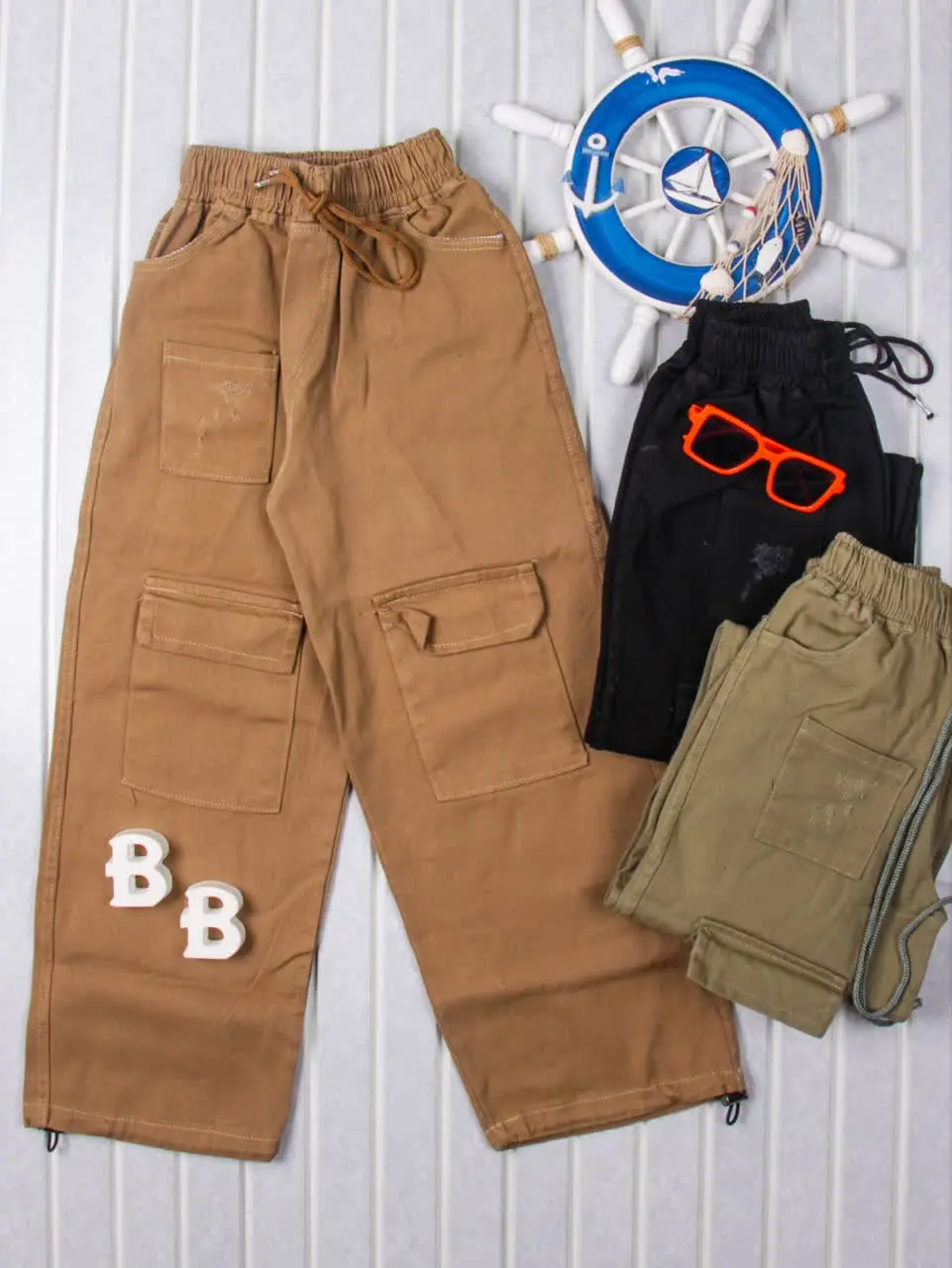 💢شلوار کارگو دمپاکش دار💢