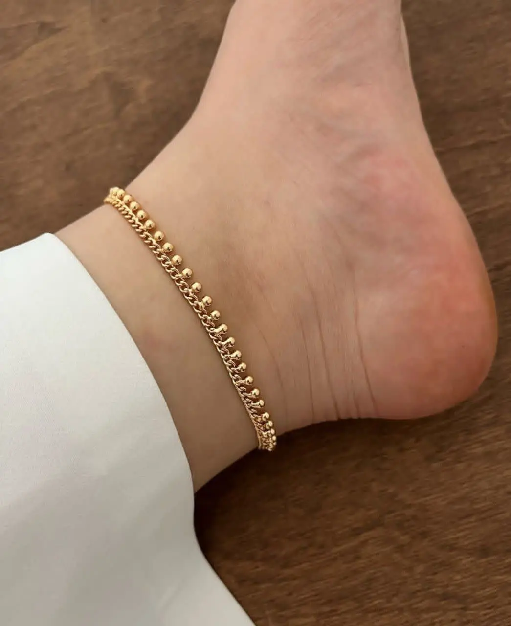 💍پابند توپی بسیار زیبا و جذ...