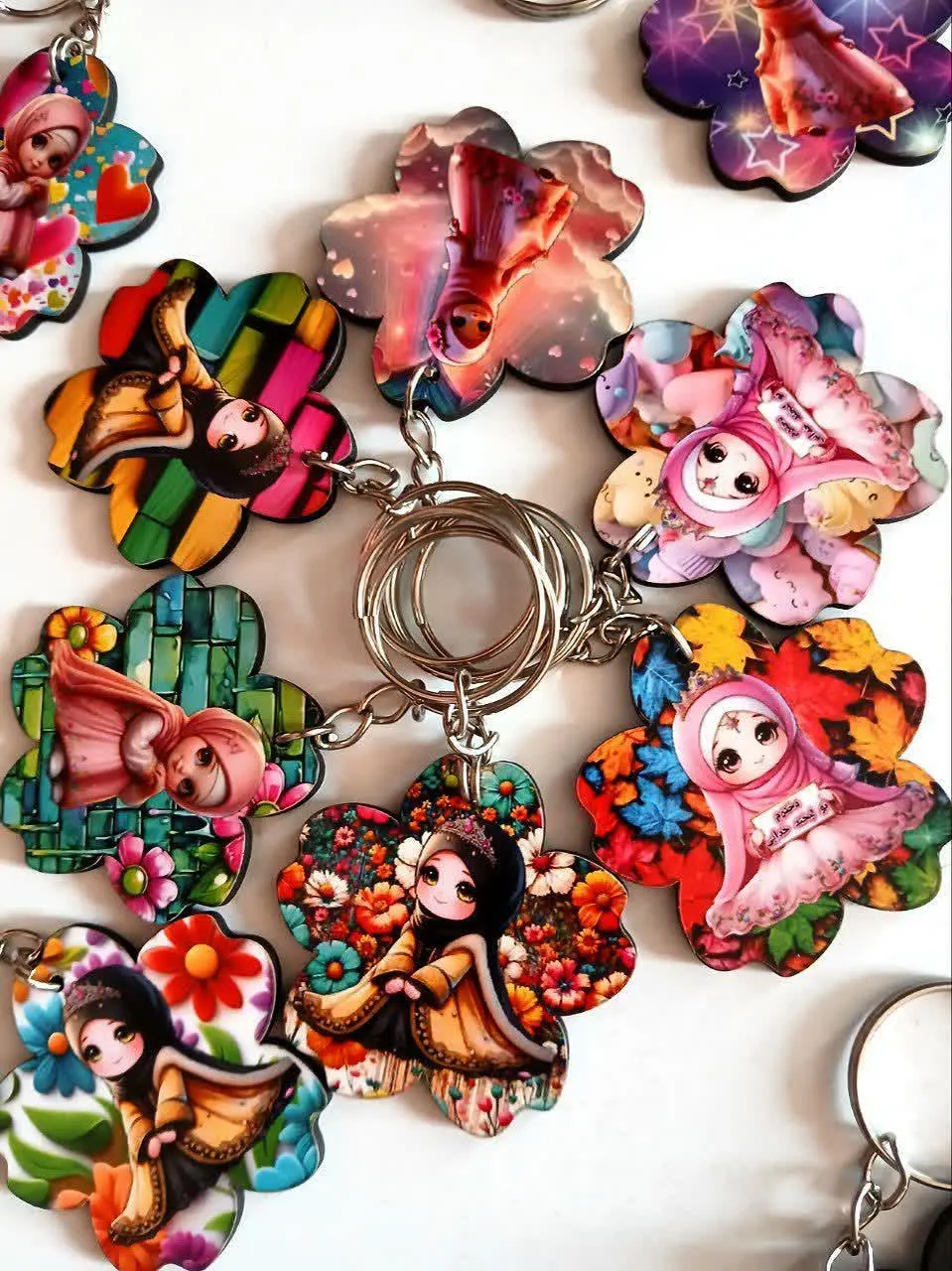 #جاکلیدی روز دختر طرح گل🌹
