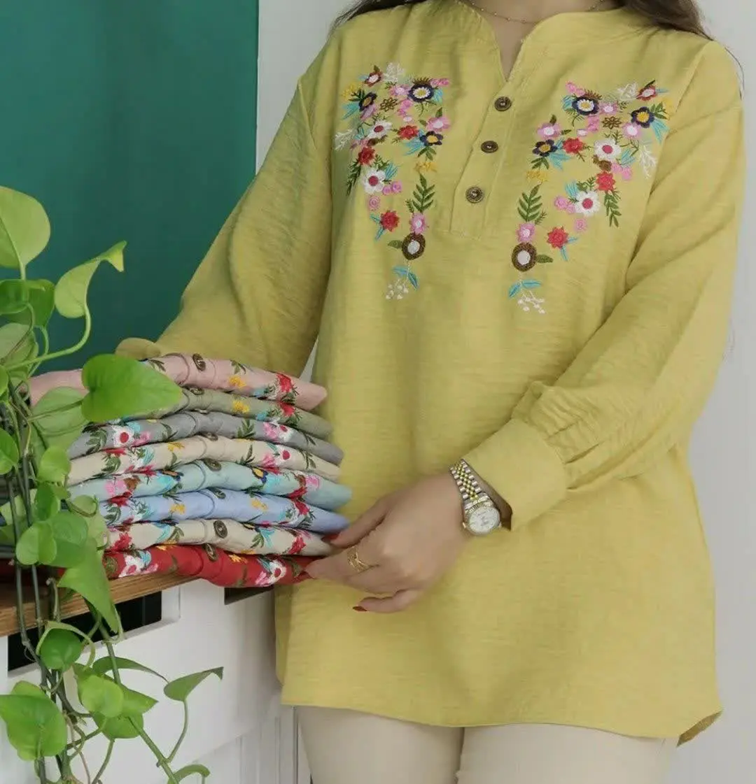 تونیک گلدوزی 
