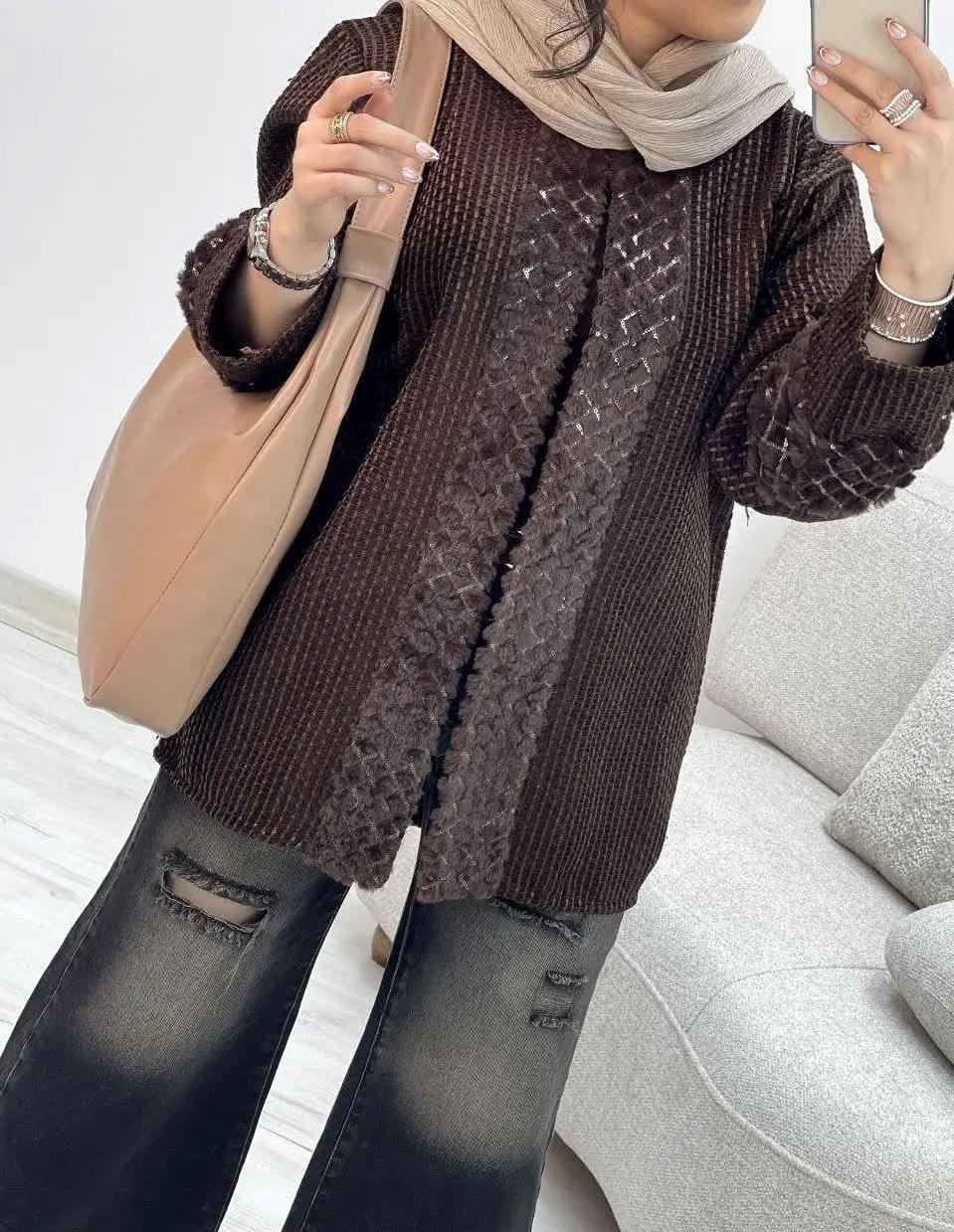 🌈رنگ بندی: شکلاتی, قهوه ای,...