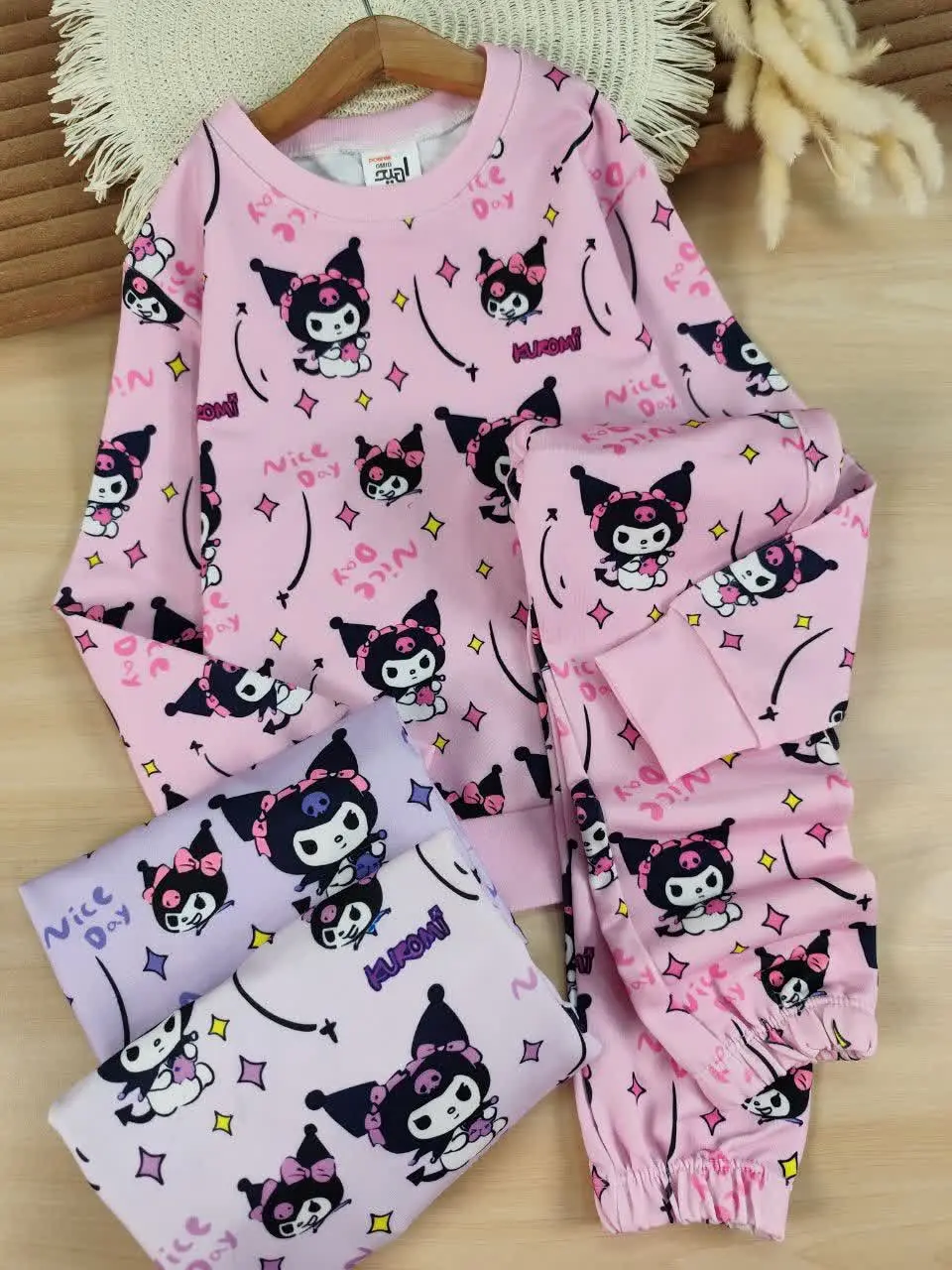 بلوز شلوار Nice day Kuromi