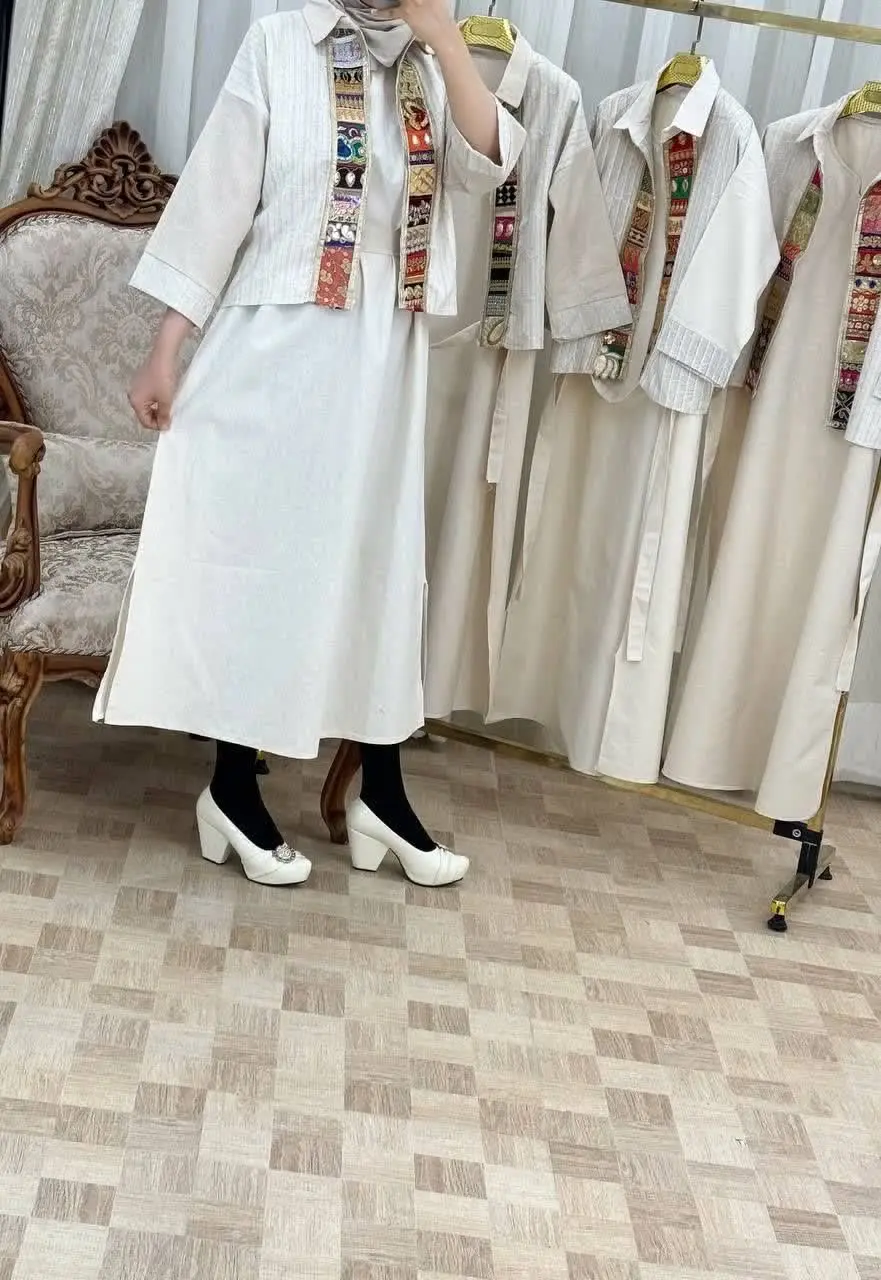 🔴نام: کت و سارافون ترمه 
