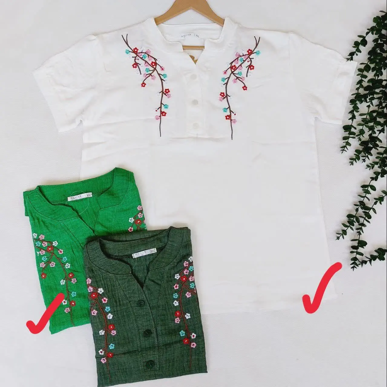 تیشرت جذاب وپرطرفدار گلدوزی❤️
