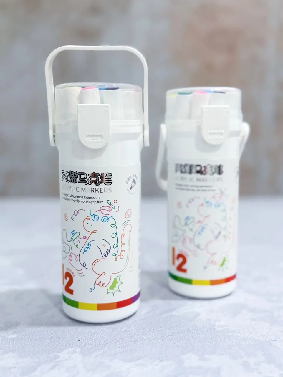 ماژیک اکرولیک استوانه😍