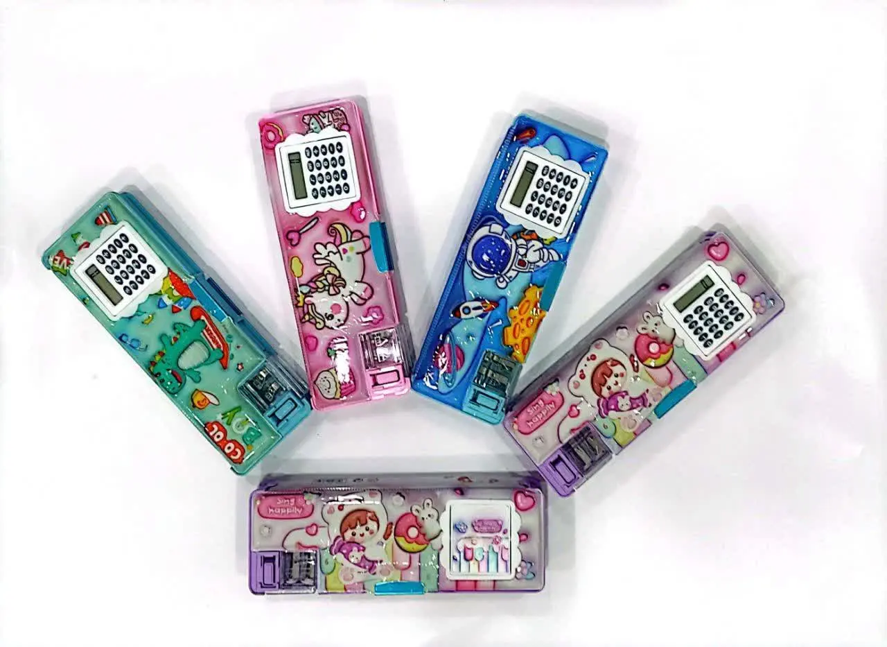 جامدادی مغناطیسی کتابی ماشین حساب دار
