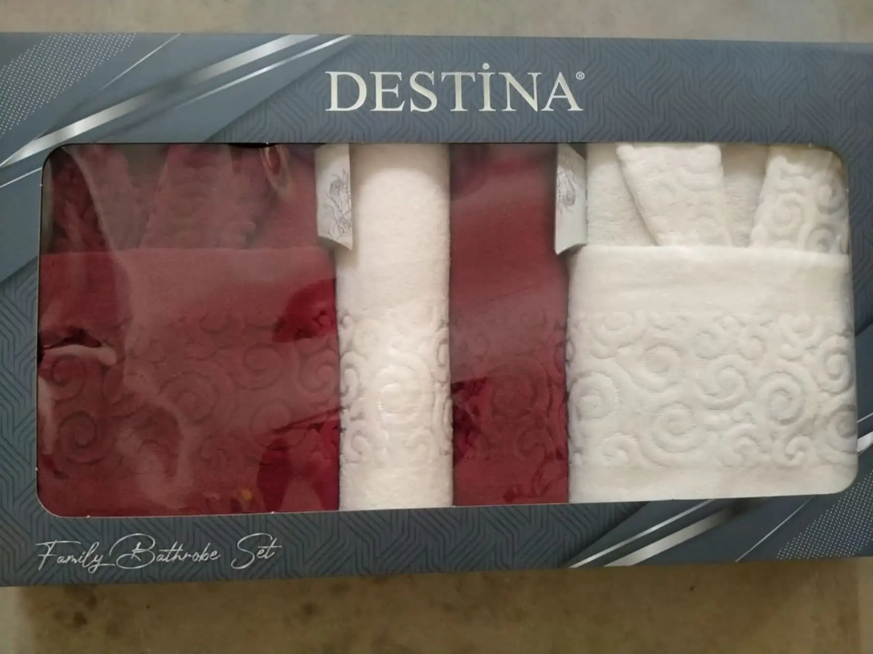 ست حوله ترک رسید