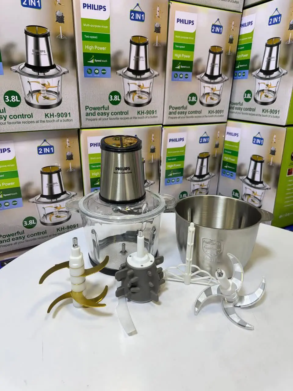 خردکن دوکاسه فیلیپس