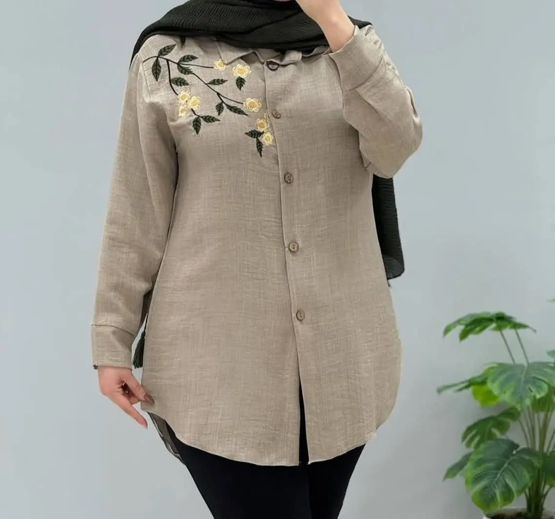 تونیک گلدوزی نسترن