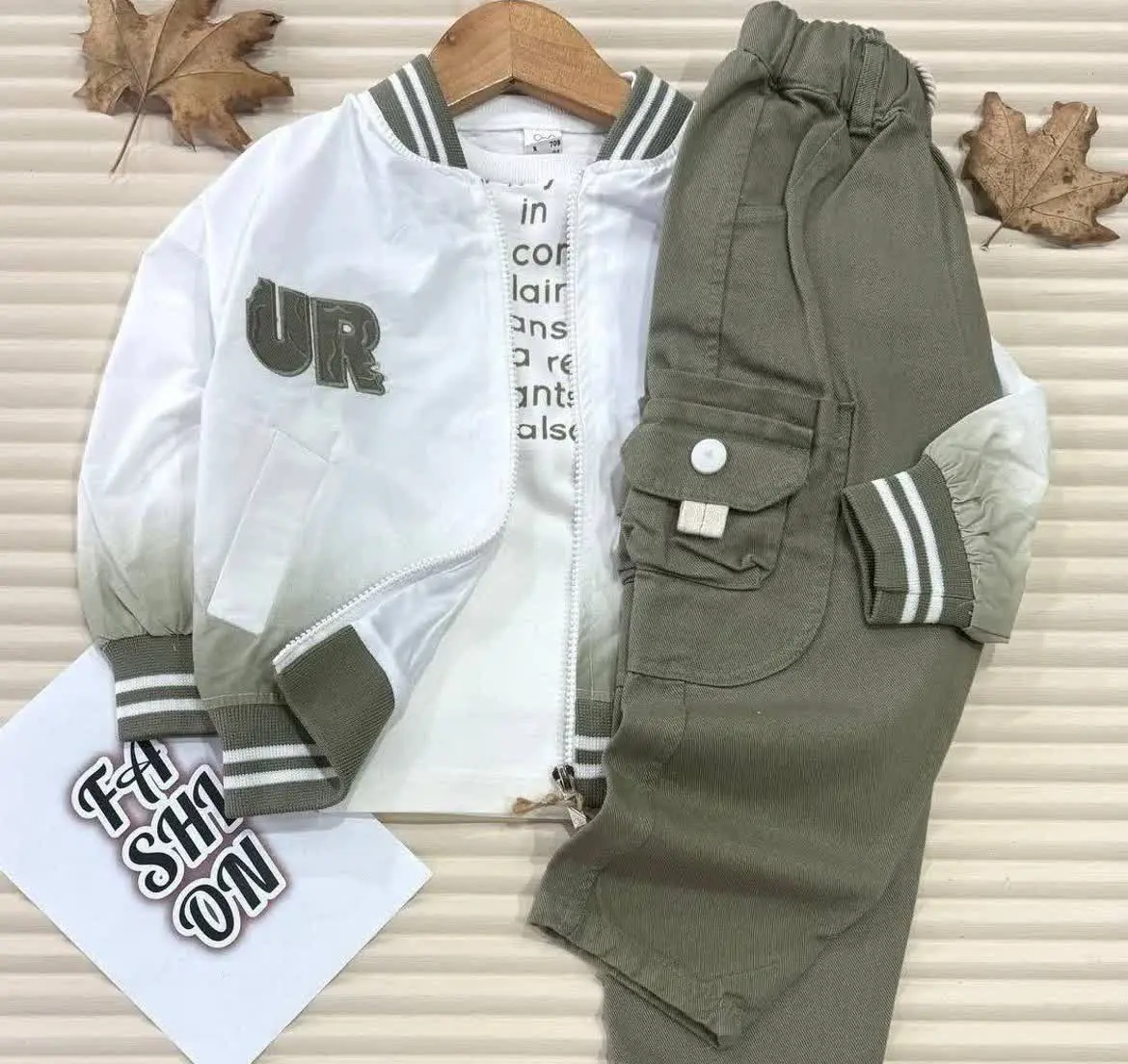 سوییشرت+بلوز دورس+شلوارکتان