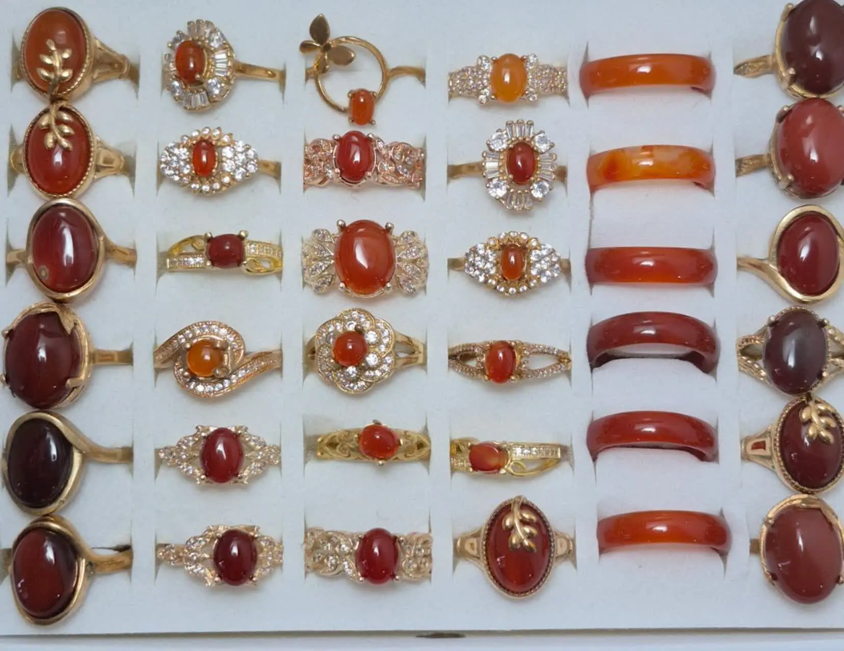 موجودی #انگشتر دسنگ #عقیق قرمز❤️
