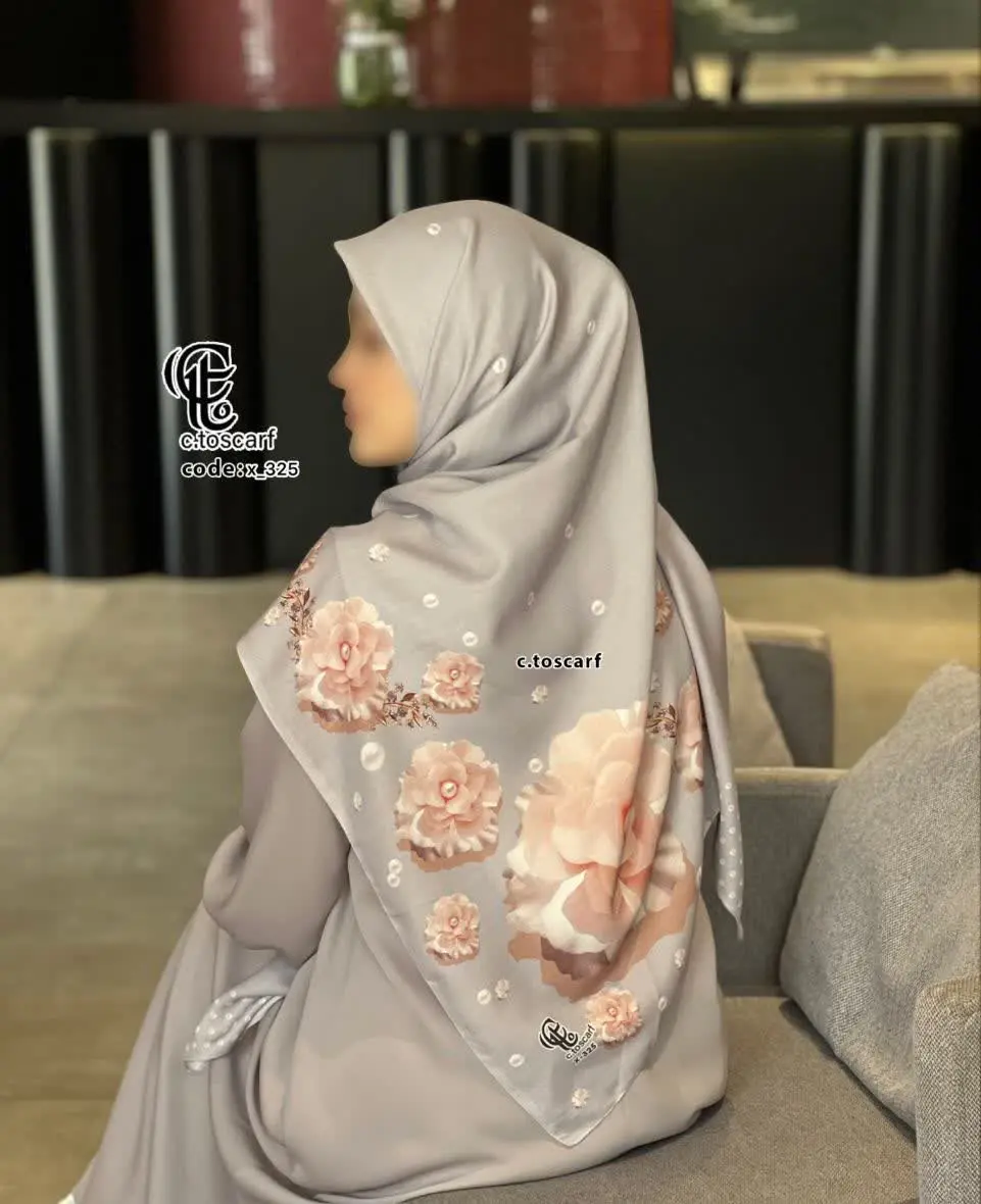 روسری طرح #صدف طوسی
